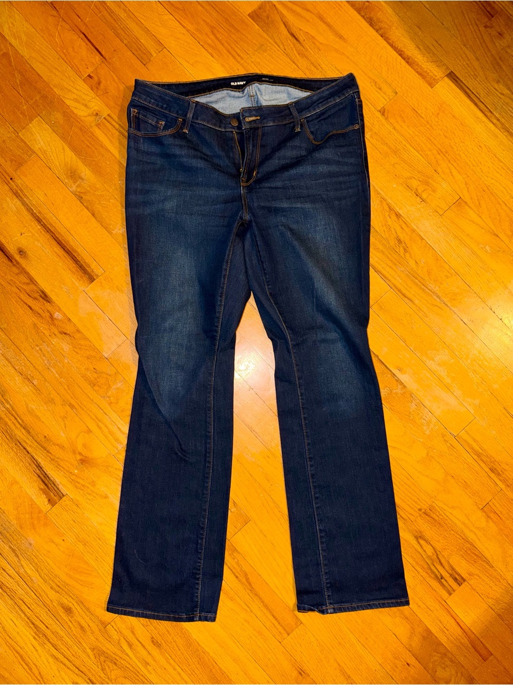 Old Navy Dark Blue Bootcut Jeans